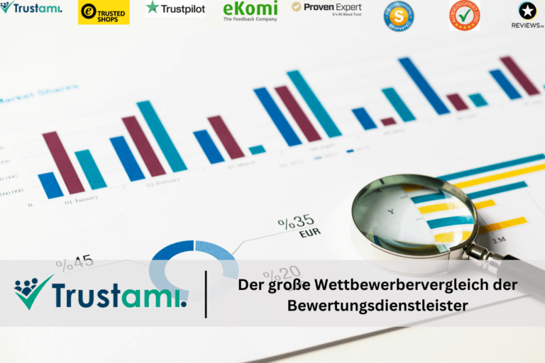 Trustami: Der große Wettbewerbsvergleich der Bewertungsdienstleister